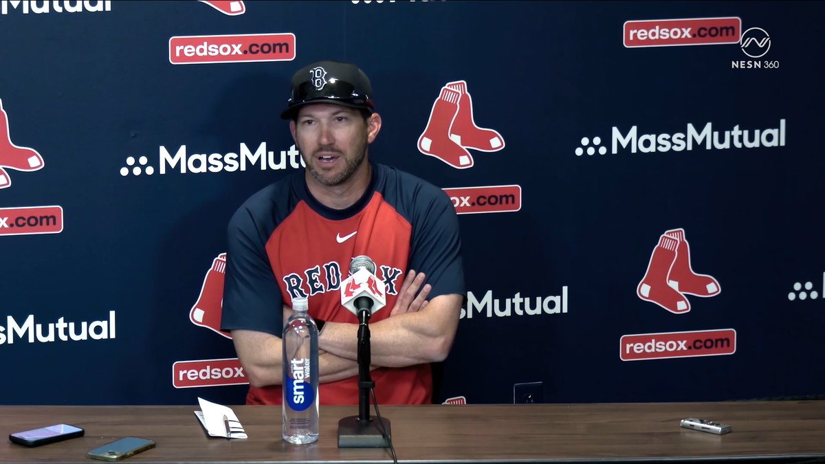 Chad Tracy is loving what he's seen from Mickey Gasper in the leadoff spot 🤩 "It's only been a couple of games, but it's exactly what I've hoped [for]."