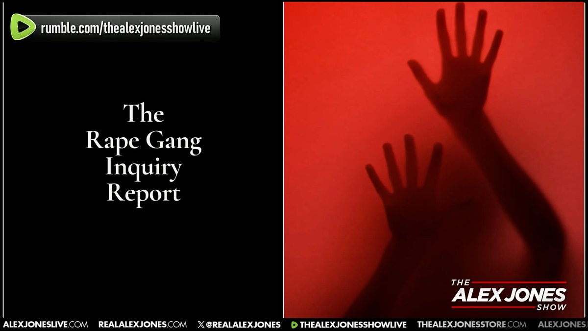 ⚠️VIEWER DISCRETION ADVISED: Harrison Smith Reveals Some Of The Most Egregious & Disturbing Cases From UK's "The Rape Gang Inquiry Report" Over 250,000 Young White British Girls Were Subjected To Repeated Gang Rape, Trafficking, Pregnancy, & Forced Islamic Conversion! 🚨WATCH/SHARE THE LIVE X STREAM: