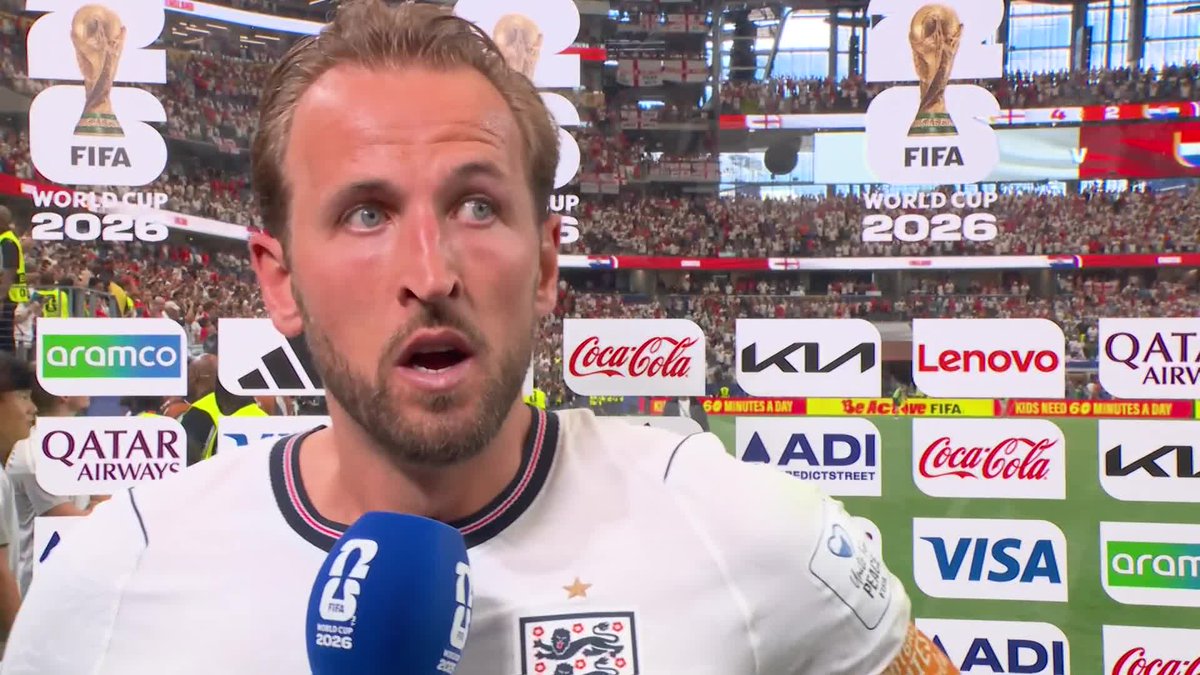 "Credit to the manager—at halftime, he gave us a speech and said, "If we lose, we lose, but we lose our way." 💪 Harry Kane after England's win over Croatia @GabrielClarke05