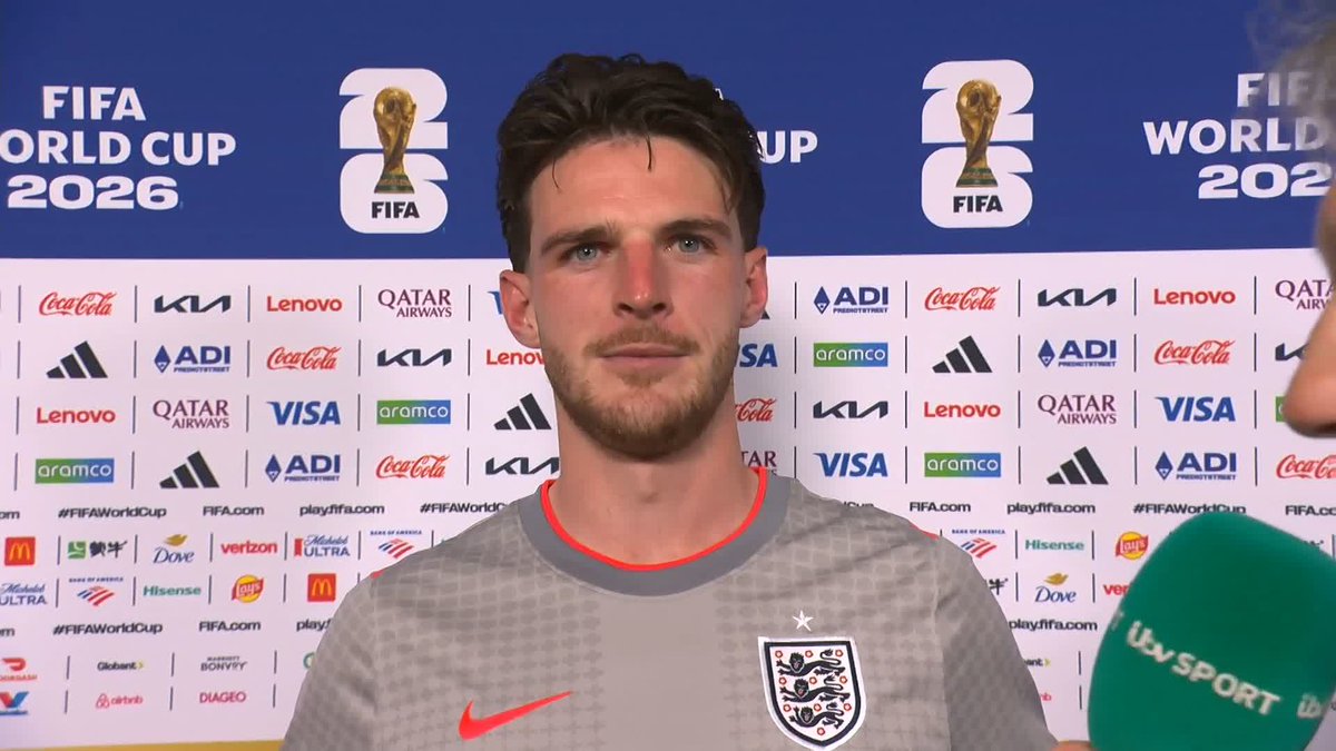 "He was top at half time... It was one of those moments when you're like wow what a top manager." 🗯️ Declan Rice after England's World Cup win over Croatia 🏴󠁧󠁢󠁥󠁮󠁧󠁿🇭🇷 @GabrielClarke05