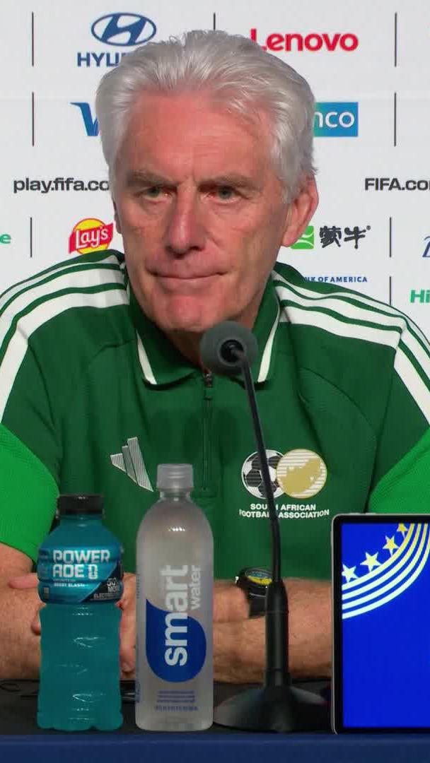 "I think it's better that they just shut up" 🗣️ Hugo Broos is blocking out the external noise to focus on Bafana Bafana's next match ⏩🇿🇦 #FIFAWorldCup2026 | #DStvFIFAWorldCup2026 | #EverythingCanWait