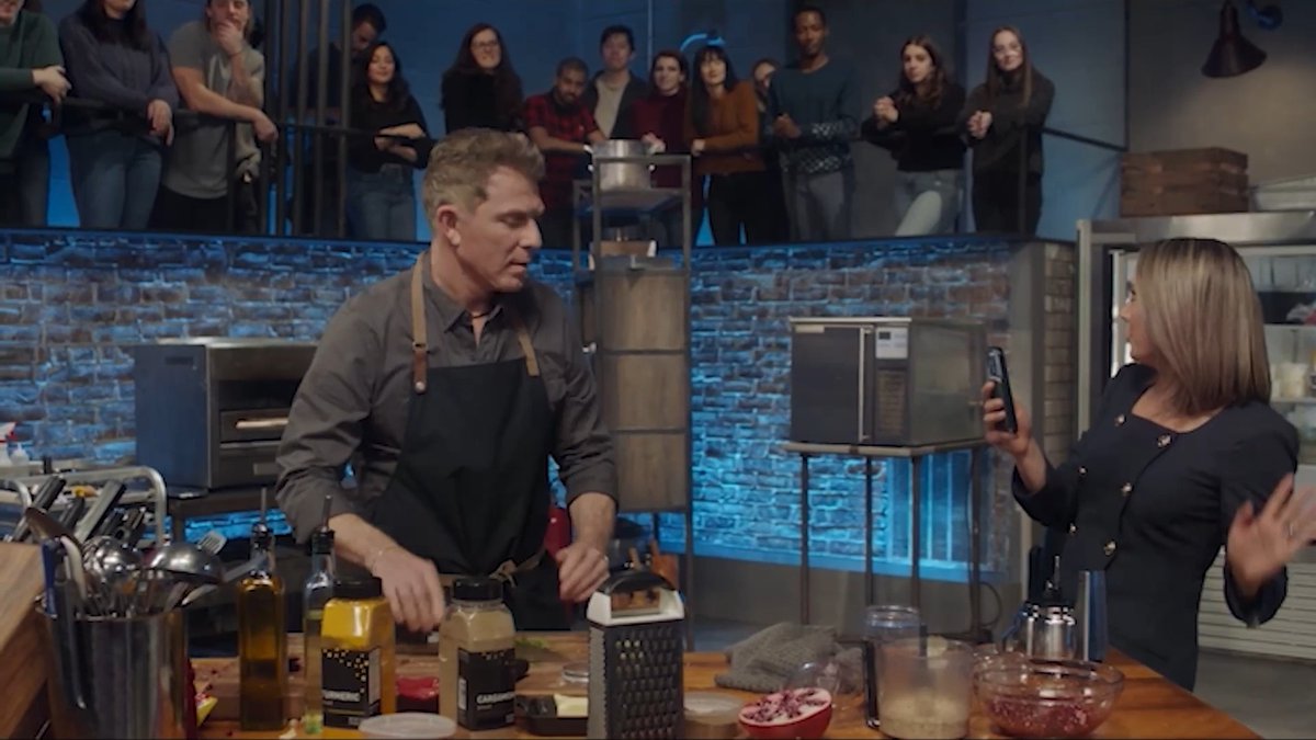 Hi Miles! 👋 Don't miss Bobby Flay, SunnyAnderson (Taylor's Version😘) and Ginger Zee on an all-new episode of #BeatBobbyFlay Thursday at 9|8c.