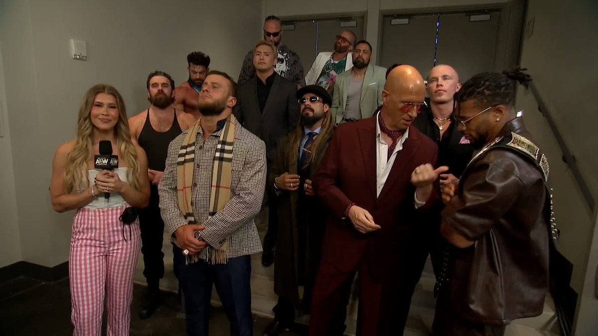 Before picking his 6-Man team for #ForbiddenDoor, AEW World Champion Maxwell Jacob Friedman™️ airs his grievances with his former & future opponents -- The Invisible Hand makes the big announcement! Watch #AEWDynamite LIVE on TBS & HBO Max