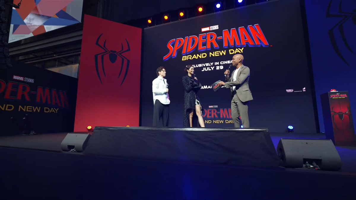 Brand new day, brand new trailer. Get a recap of the Spider-Man: Brand New Day Global Fan Experience in Amsterdam, and don’t miss it in theatres July 31. Get tickets.