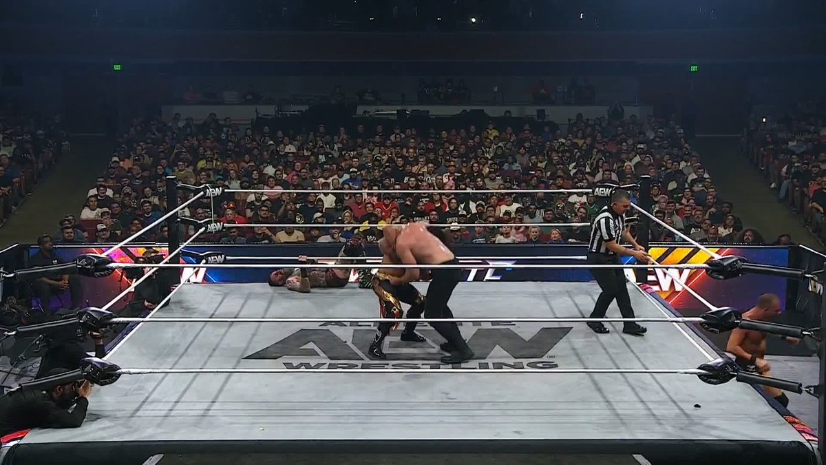 Bandido has had enough of Marina Shafir's interference! Watch #AEWDynamite LIVE on TBS &amp; HBO Max
