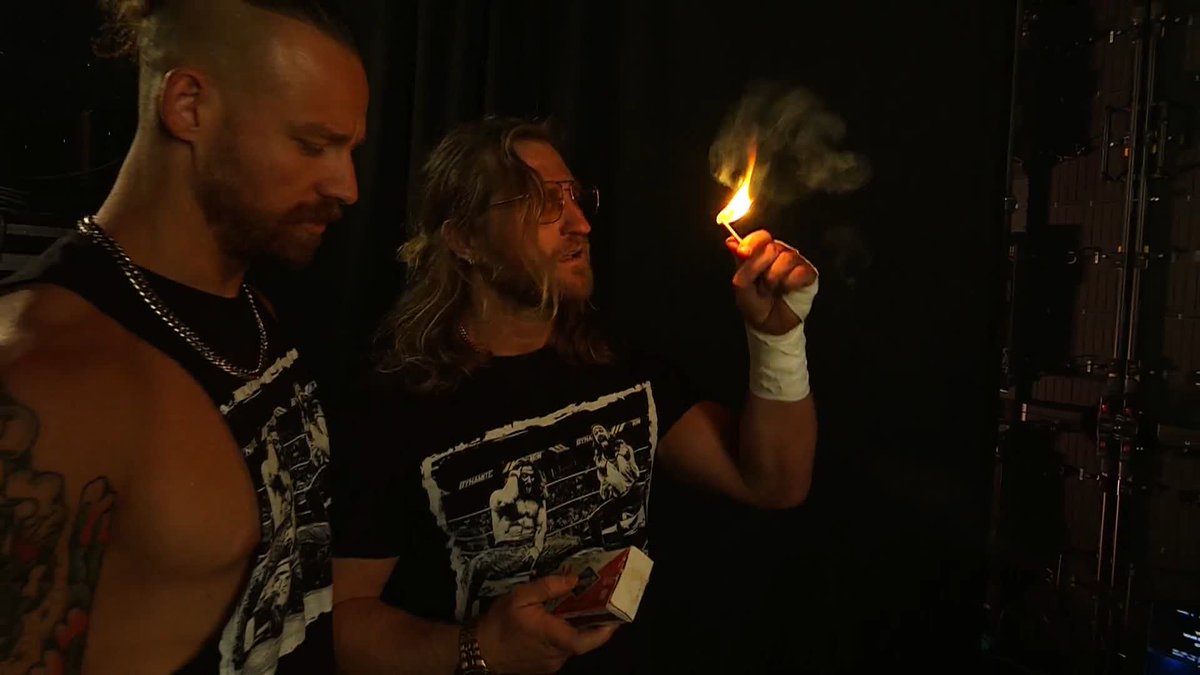 The AEW World Tag Team Champions, Adam Copeland &amp; Jay 'Christian' Reso are bringing the fight to The Dogs! Watch #AEWDynamite LIVE on TBS &amp; HBO Max