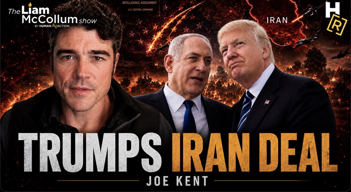 My interview with Joe Kent and my friends Human ReAction on Trump's Iran Deal and America's True Interests