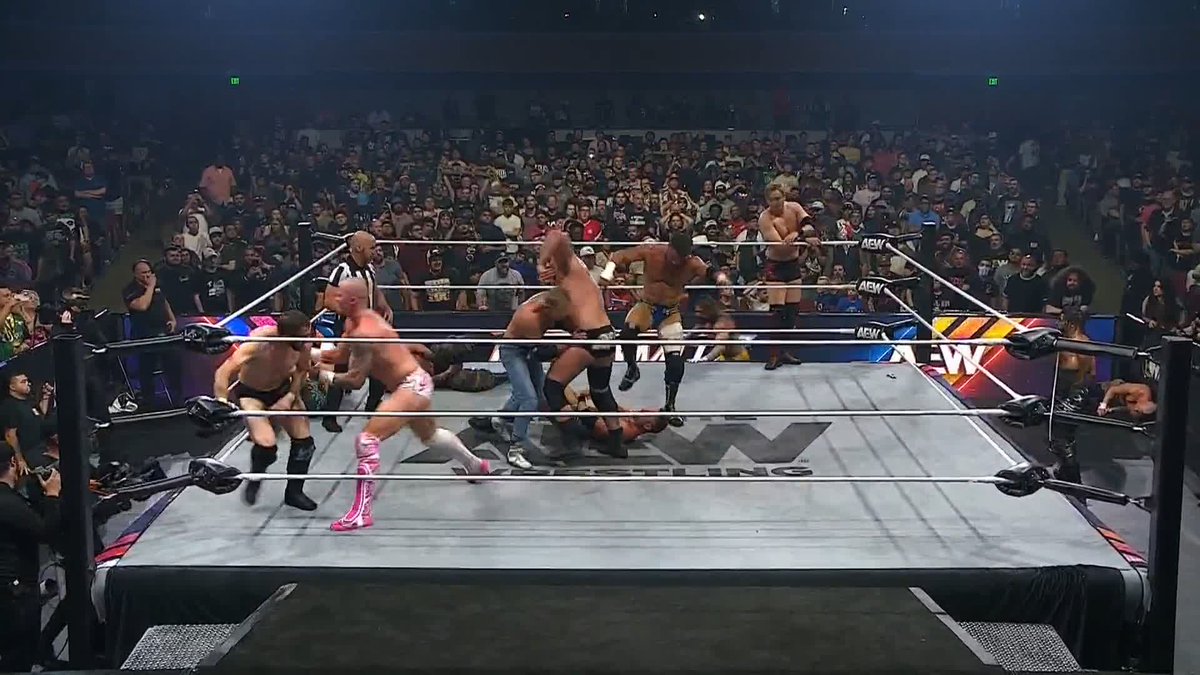 AEW World Champion Maxwell Jacob Friedman™️ and The Invisible Hand Family have laid WASTE to Mark Briscoe and his team! Watch the #AEWDynamite replay RIGHT NOW on @HBOMax!