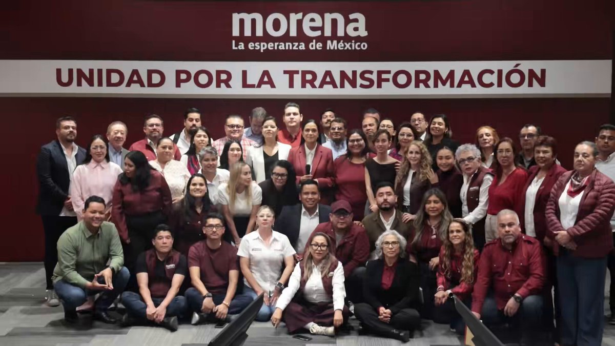 El liderazgo de nuestra presidenta Claudia Sheinbaum Pardo y los avances de la Transformación son reconocidos dentro y fuera de México. Desde Morena le decimos con orgullo: ¡no estás sola! 🇲🇽 #SheinbaumLiderazgoMundial #HumanismoMexicano #PrimeroLosPobres