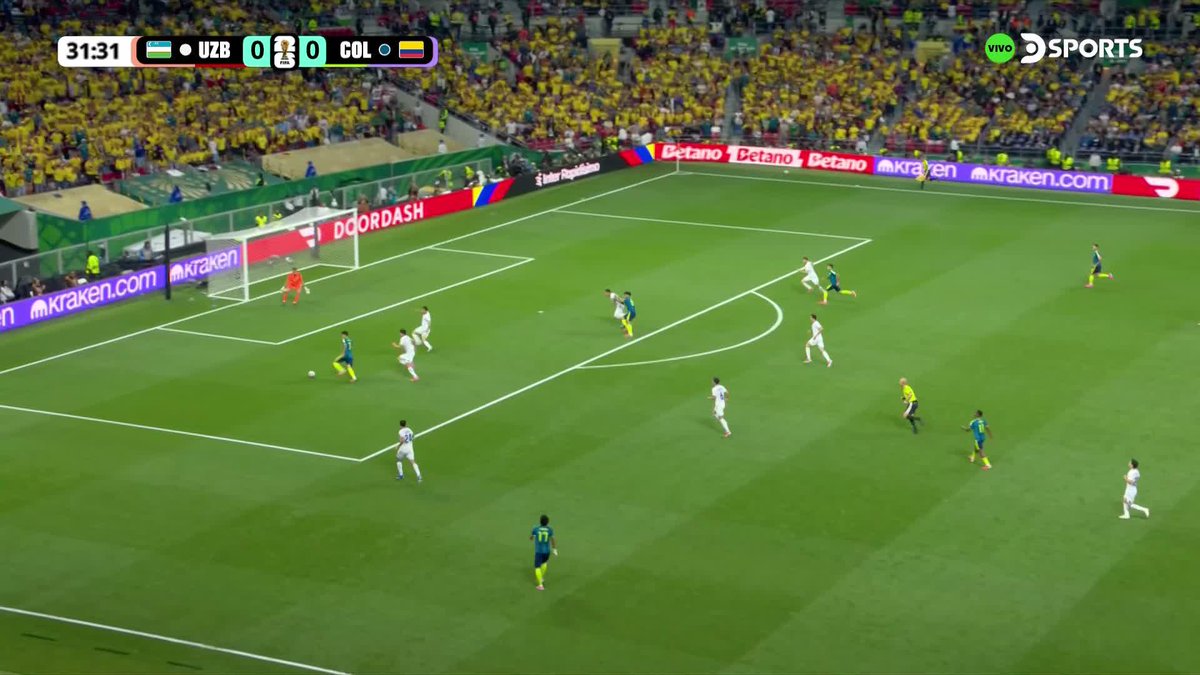 🇺🇿0️⃣⚽️0️⃣🇨🇴 | GRUPO K | MUNDIAL 2026: Gran jugada colectiva colombiana y el rebote no ayudó para abrir el marcador.