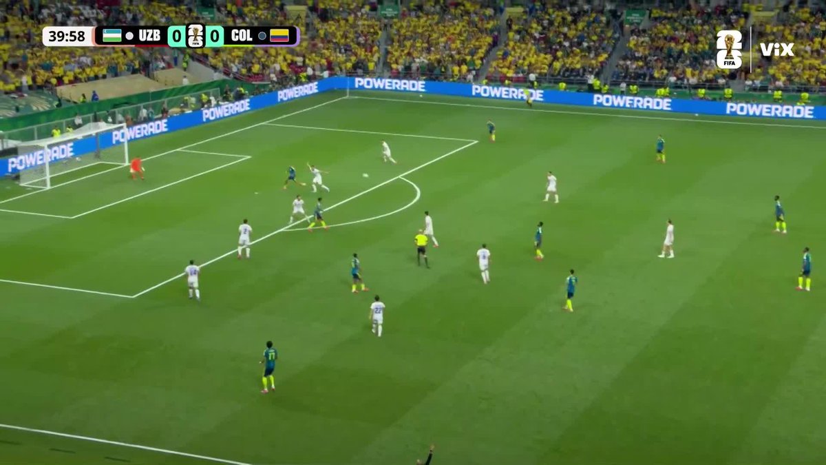 ¡GOLAZO DE COLOMBIA! ¡PUNTERAZO CON LA DERECHA! 🇨🇴🔥 Daniel Muñoz pone el 1-0 ¡Estalla el Ciudad de México! ¡Ya lo gana Colombia! #ElMundialEsNuestro y la magia de la Copa Mundial de la FIFA 2026 se vive por Televisa y ViX 🇲🇽🏆