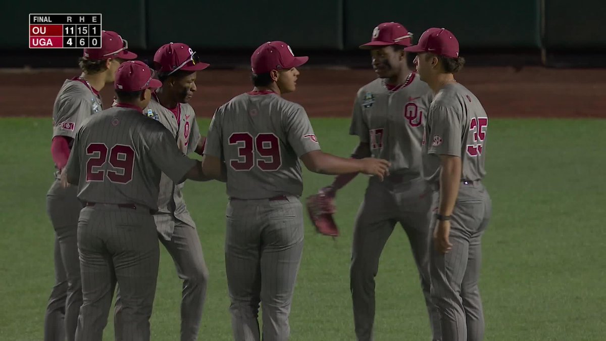 Oklahoma advances to the MCWS Finals 😤
