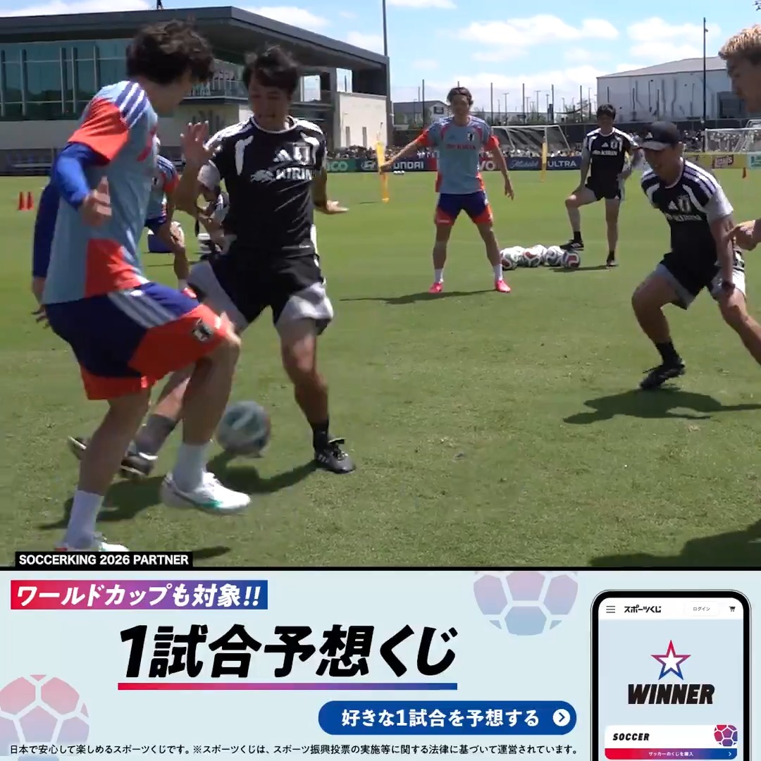 「コーチをいじめんな！🫵」 長谷部誠&amp;前田遼一コーチが鬼になった途端…👀 PR
