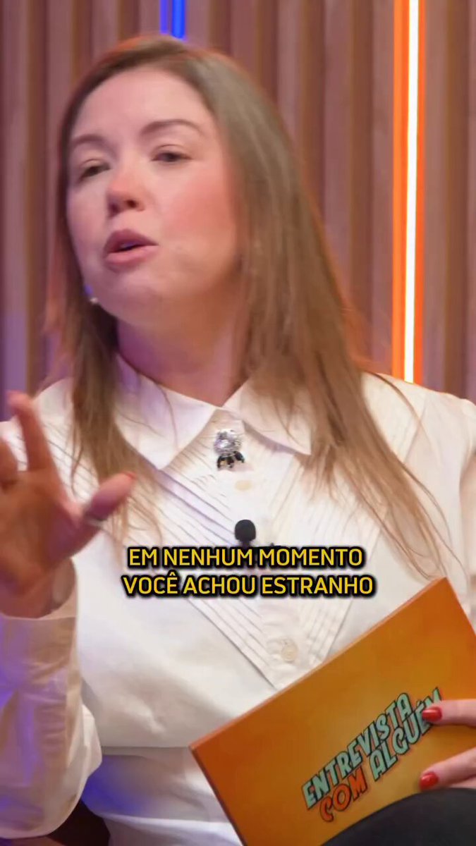 eu gosto de entrevistas relevantes assim