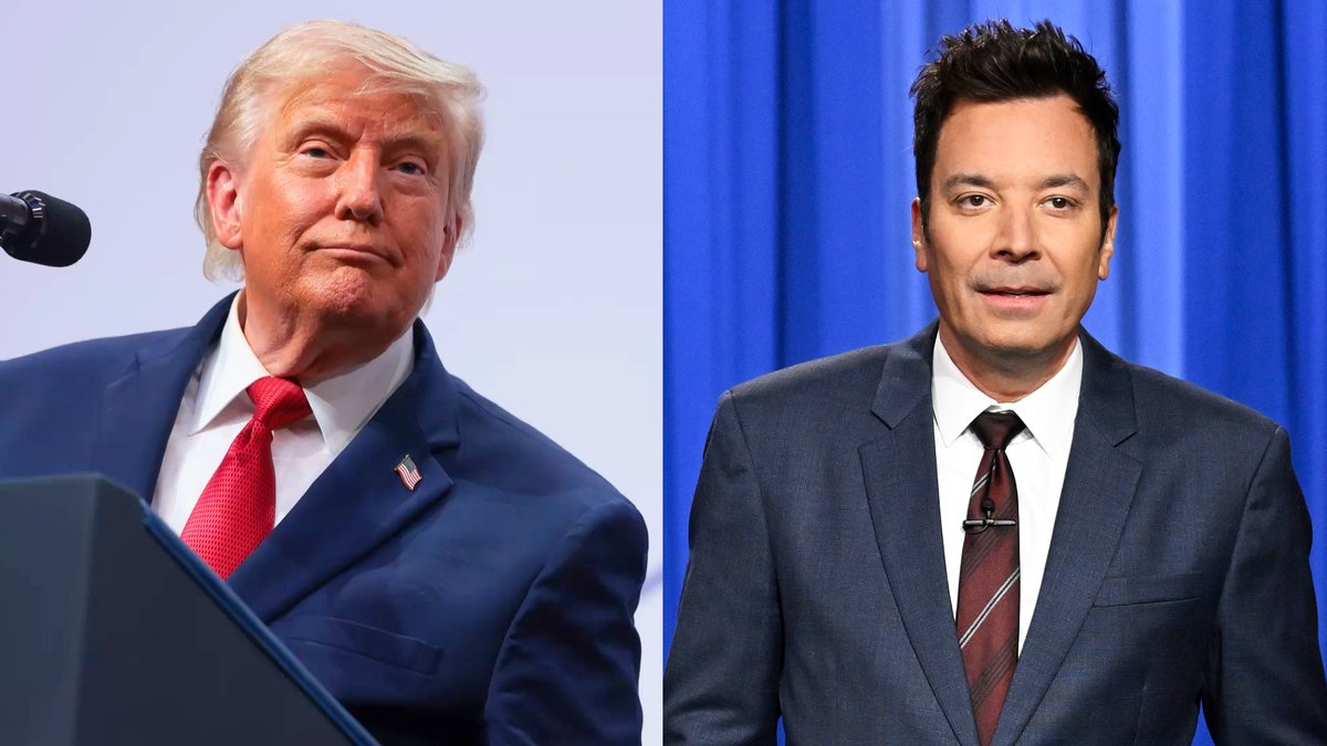 Trump said that continuing the war in Iran could’ve led the U.S. into a depression. Americans were like, “I think we’re pretty depressed right now…” #FallonTonight