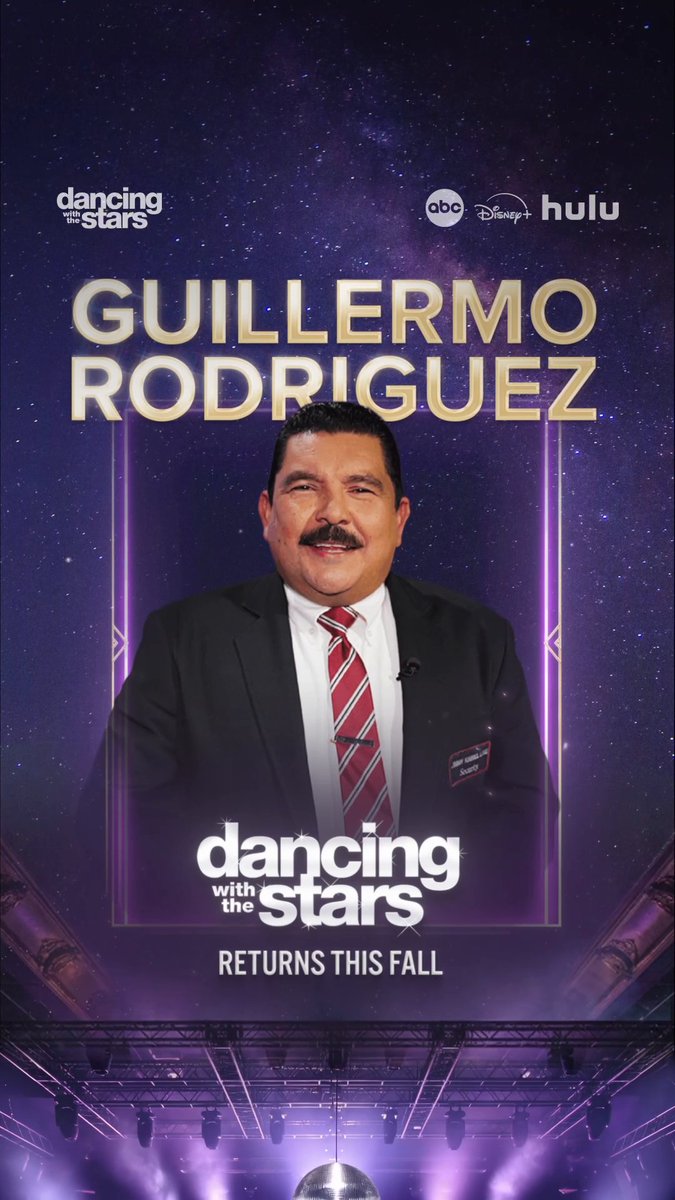 Someone call security, @iamguillermo from Jimmy Kimmel Live is bringing his best salsa to the ballroom on the new season of #DWTS, this fall on ABC, Disney+, and Hulu! 🚨🕺