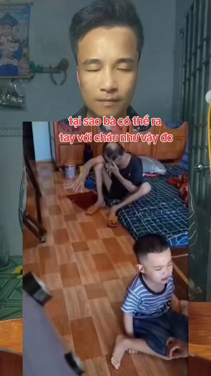 Bà này là bà gì đây mọi người sao cha mẹ có thể giao con cho loại bà như này được không thể tin một người bà mà đánh cháu mình dã man như vậy được như này đúng là giao trứng cho ác rồi mọi người thấy sao về trường hợp này