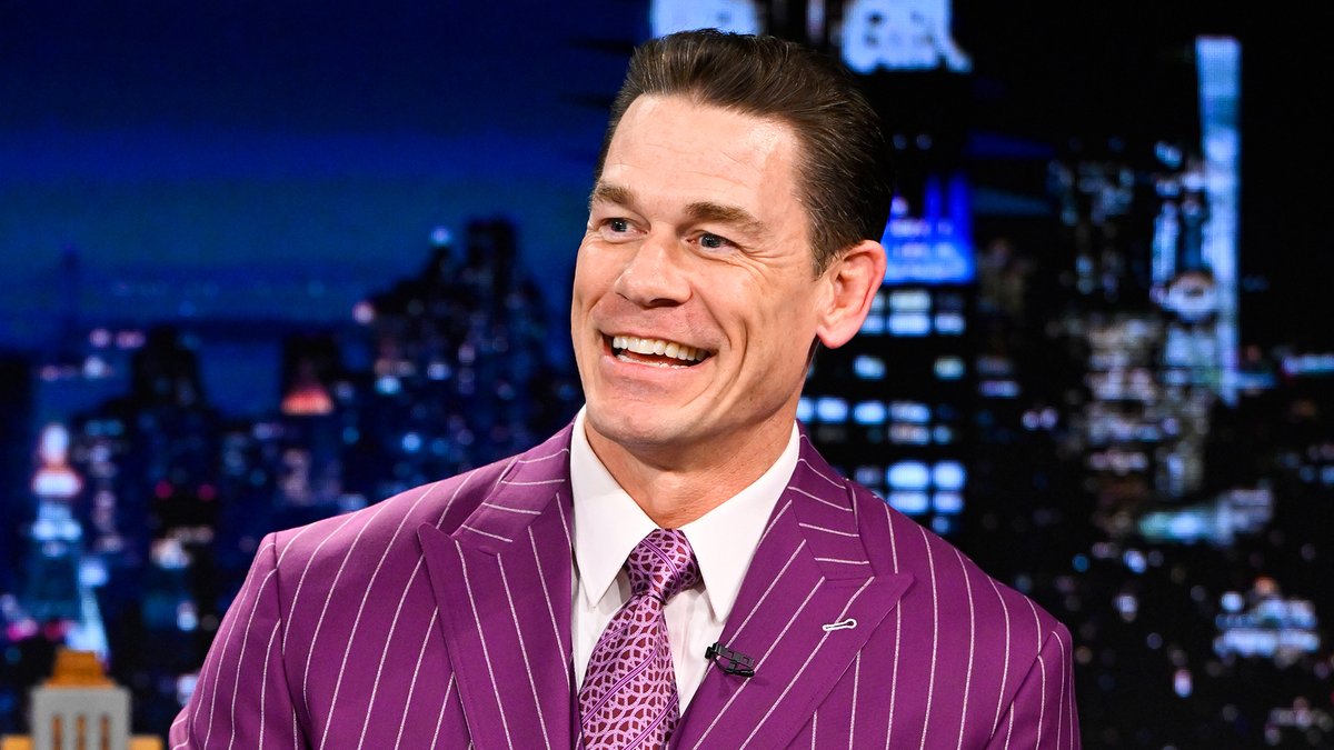 .John Cena didn’t realize he was the same age as Jason Earles (Jason Earles) while filming an episode of Hannah Montana in 2010 😭 #FallonTonight