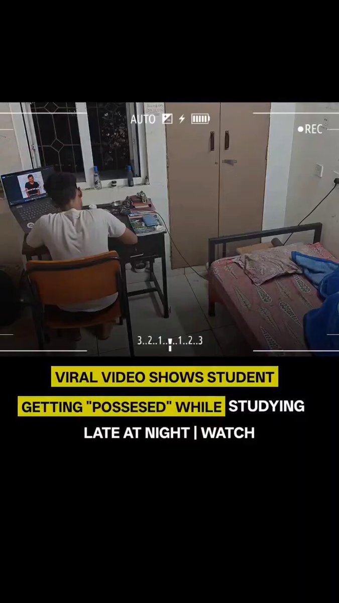 claims a student got "possessed" while studying—but is it supernatural or something else? The internet is divided. What's your take? 🤔
