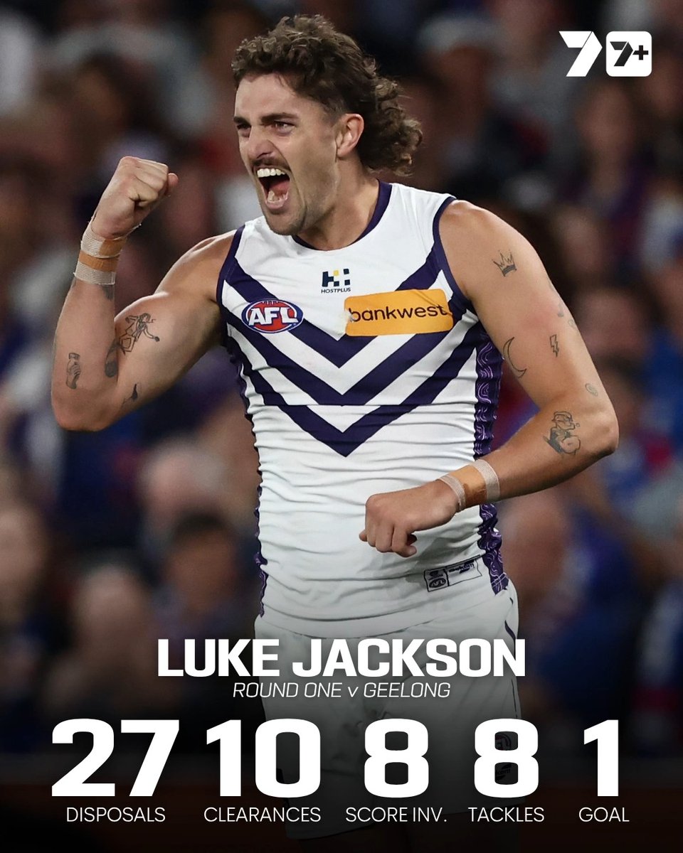 "The best player in the competition at the moment." Nick Riewoldt on Luke Jackson 👉