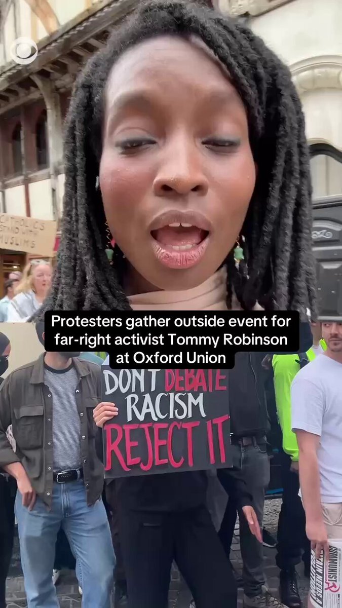 Tommy Robinson, the Elon Musk-backed far-right activist, spoke at the historic Oxford Union on Wednesday. His presence has sparked both condemnation and support. Supporters say Robinson is a free speech campaigner, willing to discuss difficult issues around Islam and immigration, while critics view him as a divisive figure who fuels prejudice and social tension. Inaya Folarin Iman reports.