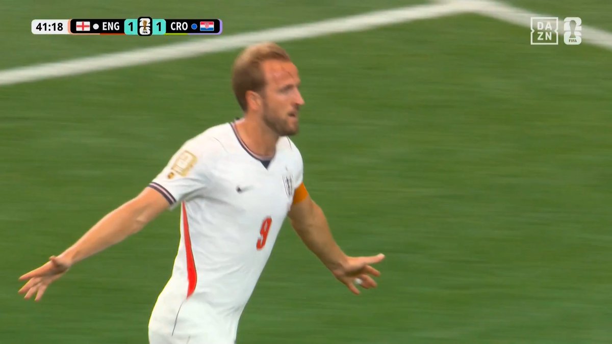 🏆━━━━━━━━━━━━ FIFAワールドカップ グループL DAZNピックアップシーン ━━━━━━━━━━━━━⚽ 🏴ケインが前半でドッペルパック! セットプレーから再び勝ち越し💪 🆚イングランド×クロアチア ⚽ハリー・ケイン(イングランド)⏱42分