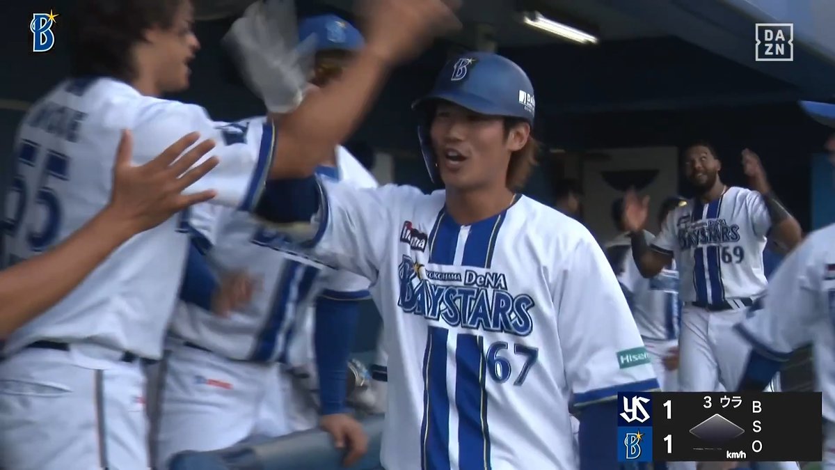 抜群のインコース捌き 防球ネットに突き刺した 濱将乃介 第3号ホームラン ⚾️DeNA×ヤクルト（ファーム） #イージースポーツ #baystars #だったらDAZN