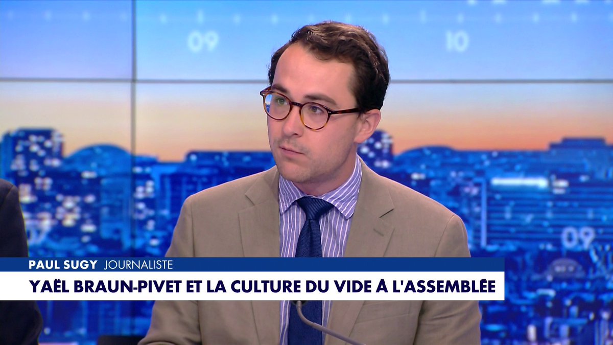 L'édito de Paul Sugy : «Yaël Braun-Pivet et la culture du vide à l'Assemblée» dans #LaMatinale