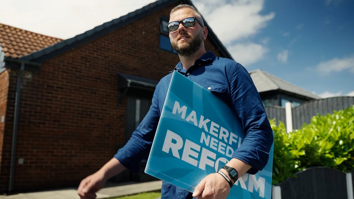 This election is on a knife edge and every vote will matter. I understand the pressures facing local families in Makerfield... because my family faces them too. Vote Reform UK today. 🇬🇧