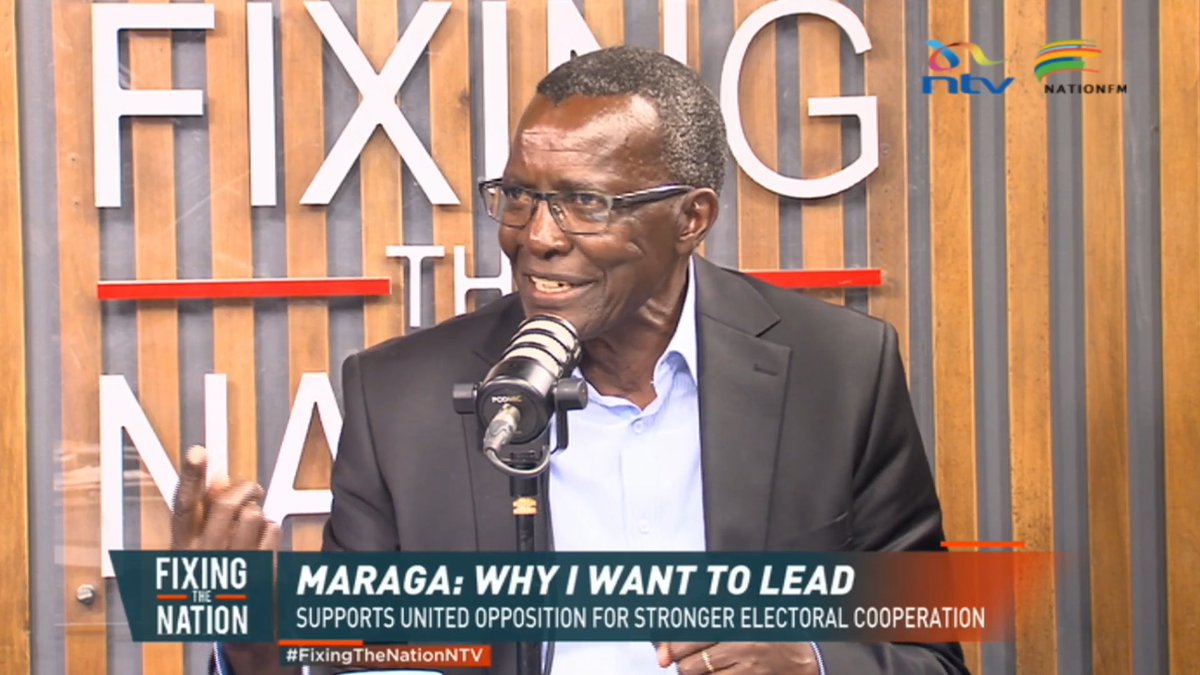 David Maraga: The United Opposition that I will join is one that will say no to lawlessness and stealing of public resources. Maraga wants all aspirants to declare their wealth and explain it to Kenyans. #FixingTheNationNTV @nationfmke @mariambishar Fellaris Wambui