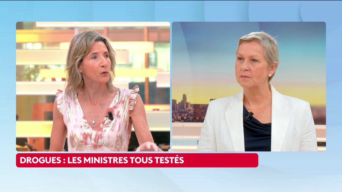 🔴🗣 "La drogue n'a pas sa place dans un cabinet", déclare Anne Le Hénanff, ministre déléguée chargée de l'IA et du Numérique, alors que le Premier ministre veut imposer des tests anti-drogues aux ministres et hauts fonctionnaires. #canal16