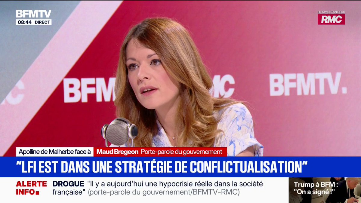 Annulation du concert de LFI pour la fête de la musique: "Le préfet de Paris prend cette décision pour protéger les Parisiens", souligne Maud Bregeon