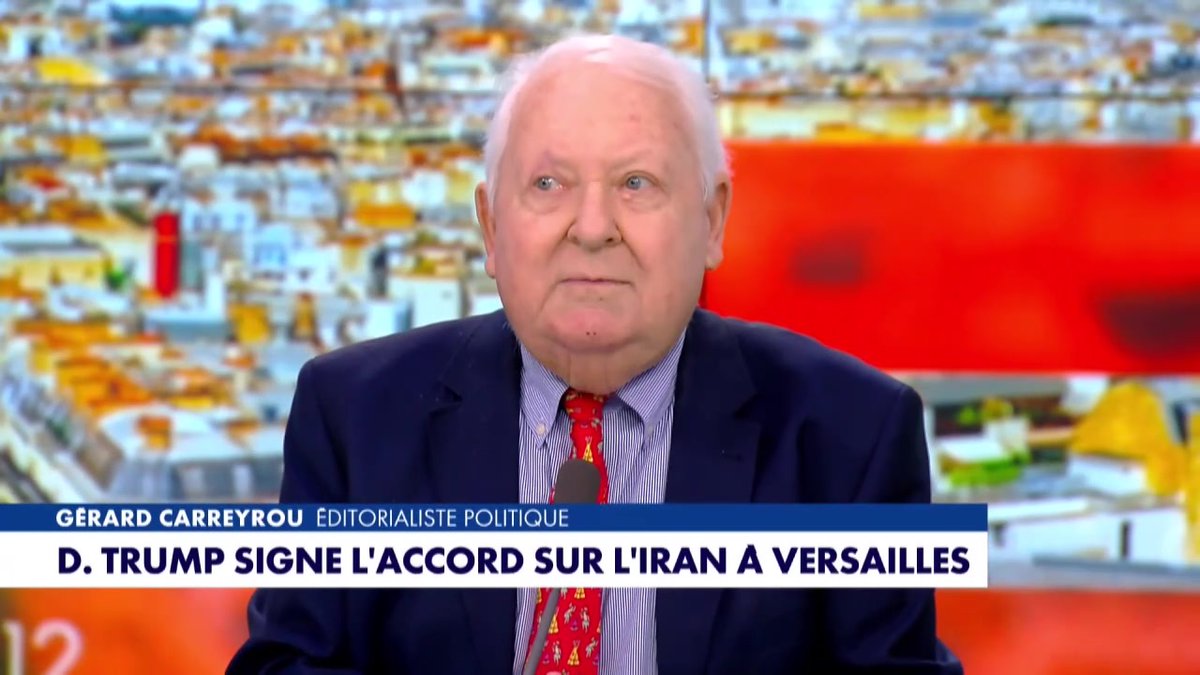 Accord de paix : "Je suis triste. Trump s’est engagé dans cette guerre pour un certain nombre de buts, il aurait pu y arriver, il en avait les moyens, mais il a reculé. Il ne faut pas prendre une défaite pour une victoire", déplore Gerard Carreyrou dans l'#HDPros sur #Europe1