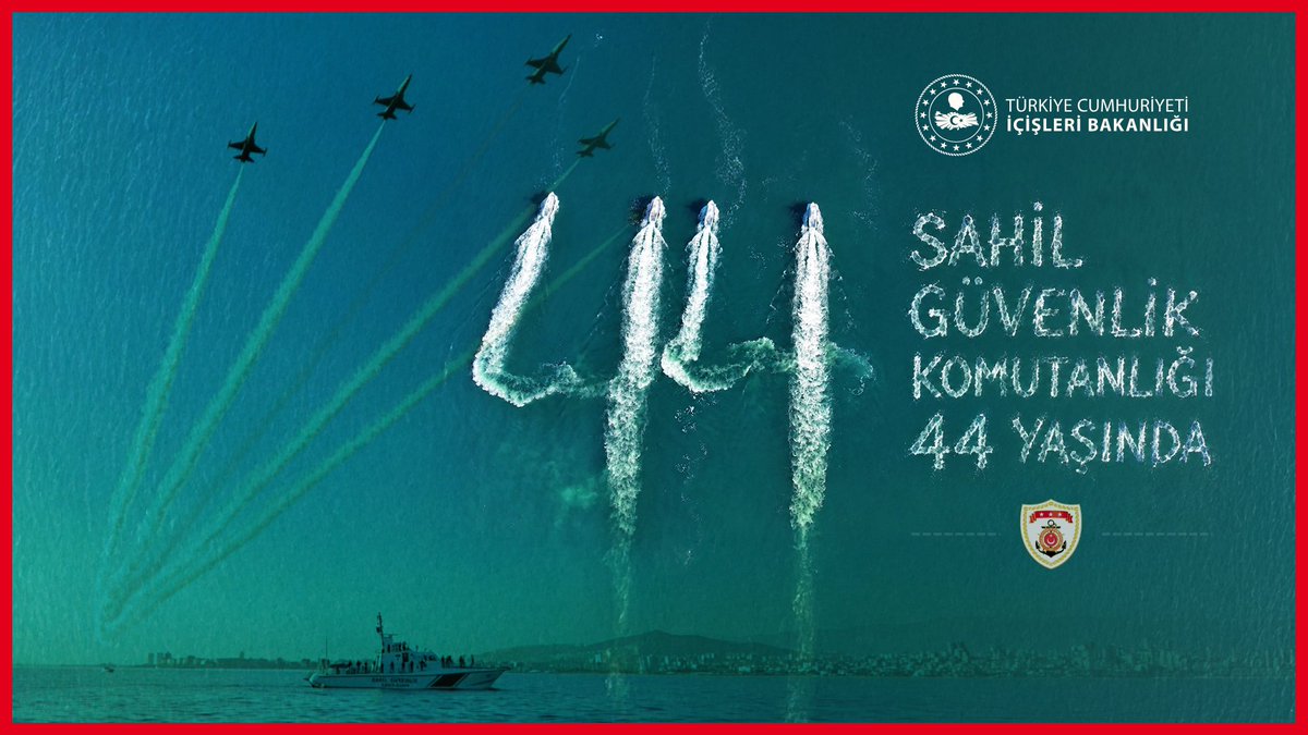 Mavi Vatanımızın engin ufuklarında 44 yıldır büyük bir fedakarlık ve adanmışlıkla görev yapan Sahil Güvenlik Komutanlığımızın kuruluş yıl dönümünü en kalbi duygularımla tebrik ediyorum. Denizlerimizin güvenliği, insan hayatının korunması ve devletimizin şefkat elinin ihtiyaç duyulan her noktaya ulaştırılması için gece gündüz demeden görev yapan kahraman personelimiz, milletimize büyük bir özveriyle hizmet etmektedir. Arama kurtarmadan düzensiz göçle mücadeleye, kaçakçılığın önlenmesinden Mavi Vatanımızın hak ve menfaatlerinin korunmasına kadar üstlendikleri her vazifeyi yüksek bir görev şuuruyla yerine getiren Sahil Güvenlik Teşkilatımızla iftihar ediyoruz. Aziz şehitlerimizi rahmetle, kahraman gazilerimizi minnet ve şükranla yad ediyor; görevi başındaki tüm personelimize ve kıymetli ailelerine teşekkür ediyorum. Yüce Rabbim; Mavi Vatanımızın muhafızlarını her türlü tehlikeden muhafaza eylesin, devletimizi payidar, milletimizi aziz eylesin. Sahil Güvenlik Komutanlığımızın 44'üncü kuruluş yıl dönümü kutlu olsun. 🇹🇷⚓ T.C. Sahil Güvenlik Komutanlığı #SahilGüvenlik44Yaşında #SahilGüvenlik #CoastGuard