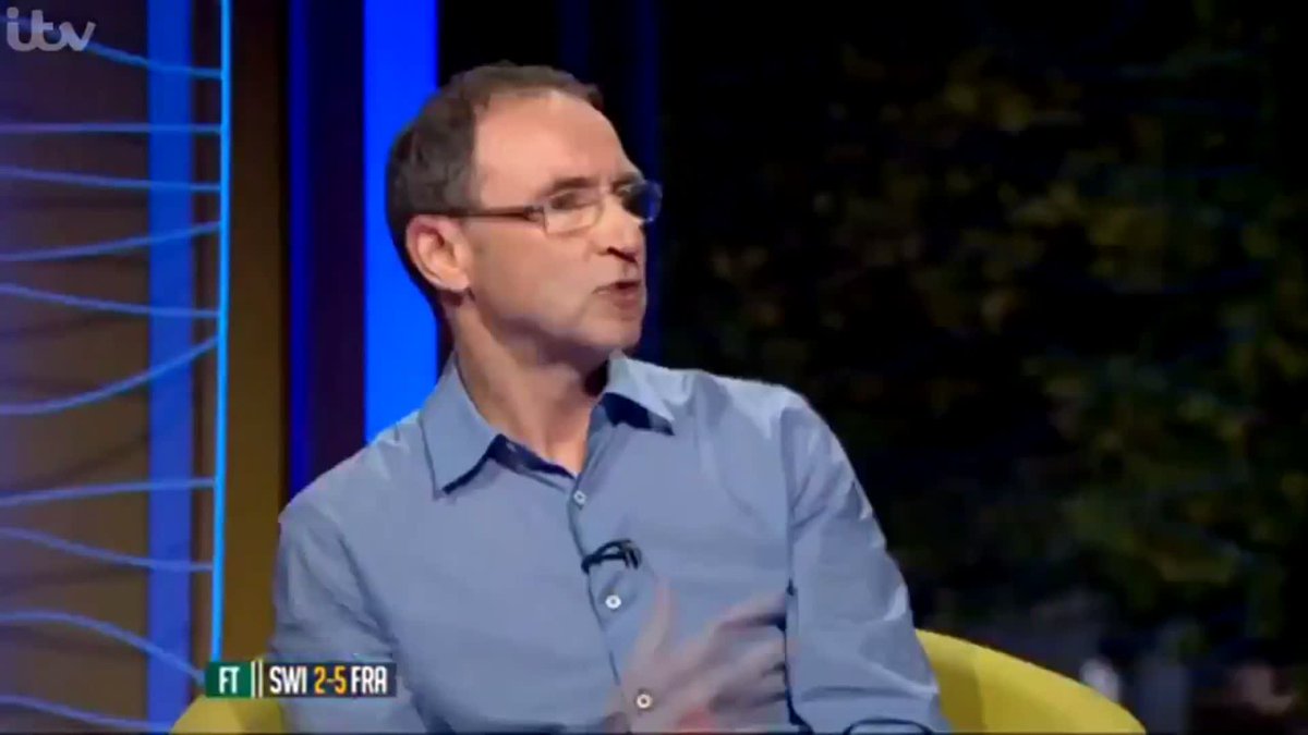 Throwback to a beautiful mic-drop moment from Martin O’Neill at the 2014 World Cup.