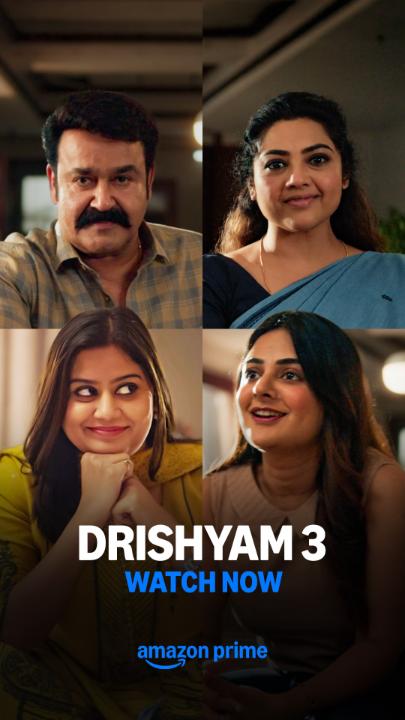knock knock ✊ Georgekutty and family are at the door 👀 #Drishyam3OnPrime, Watch Now Mohanlal Jeethu Joseph Antony Perumbavoor Kumar Mangat Pathak Dr. Jayantilal Gada (PEN) Abhishek Pathak Aashirvad Cinemas Panorama Studios Pen Movies Rajesh Menon