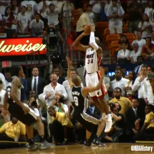 13 yıl önce bugün: "Bosh, back out to Allen, his 3-pointer... BANG!"