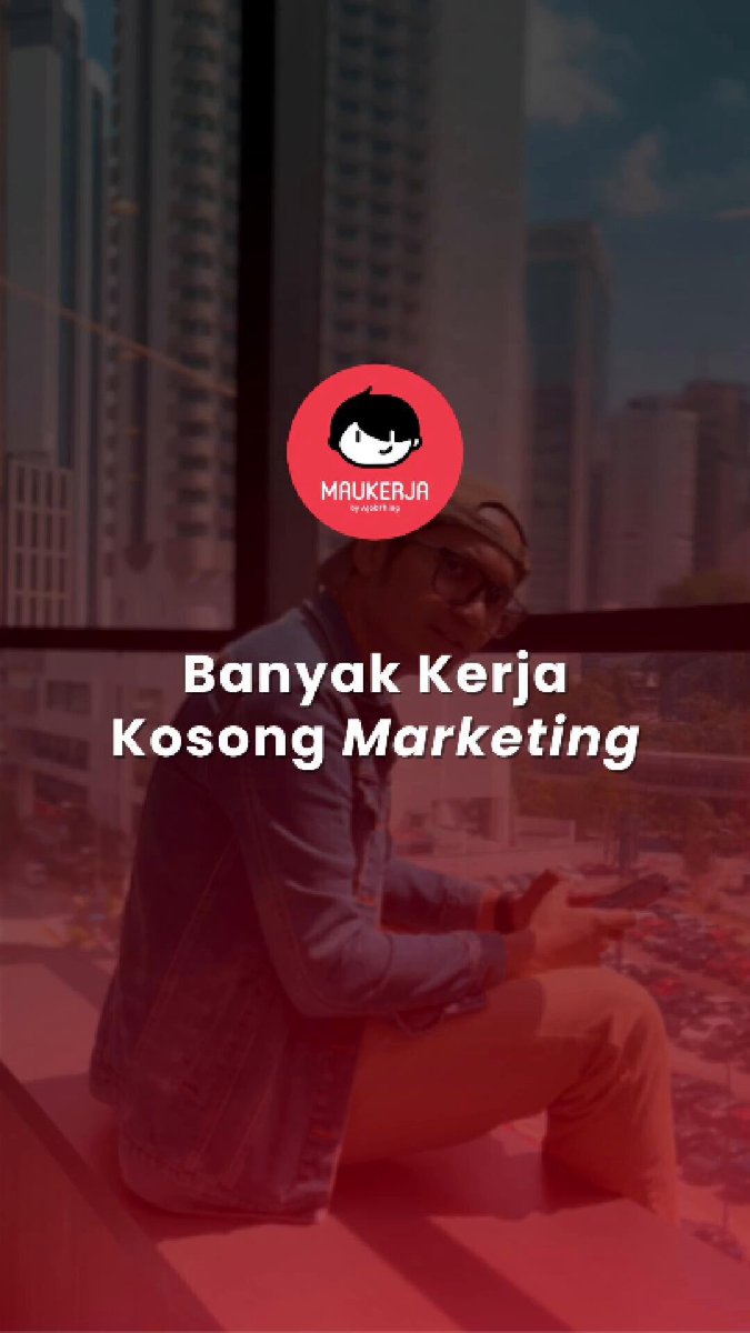 Jawatan marketing ada banyak sekarang kat Maukerja. Digital Marketing, Marketing Exec, Live Host, Content Creator, Content Producer. Ehh ada banyak la! Cepat apply :