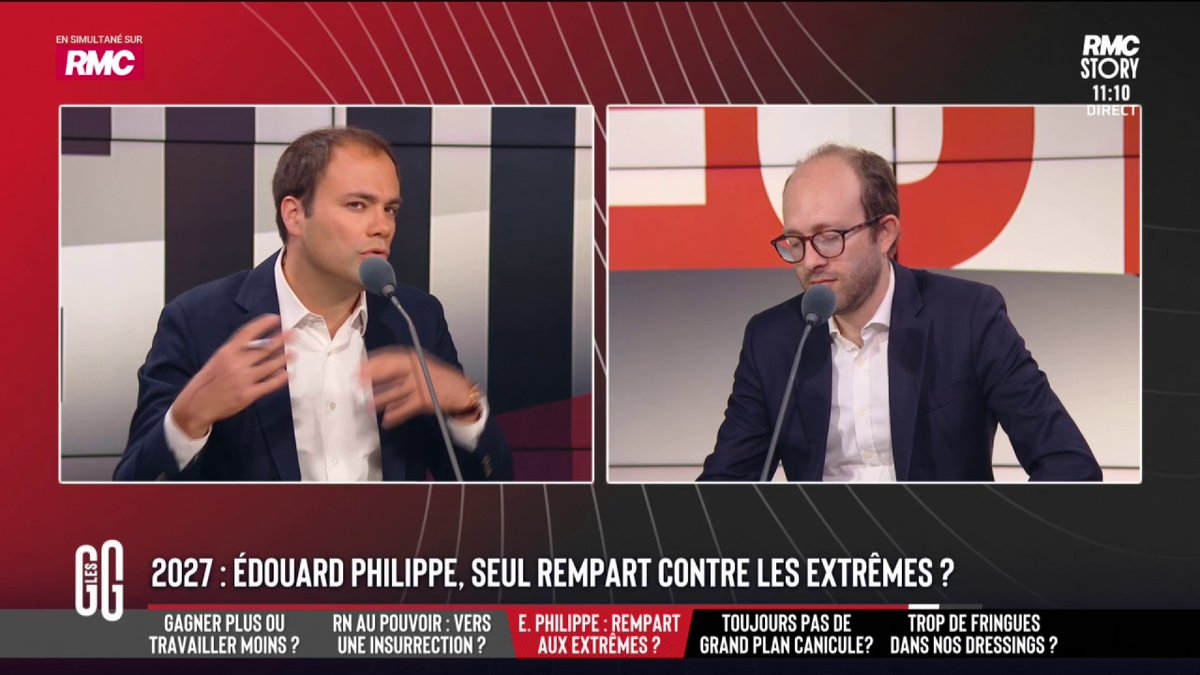 🎙️ Charles Consigny : "Edouard Philippe avait un côté quinquagénaire cool. C'était la droite cool, Peugeot 5008, bande de copains. Maintenant, il se juppéise à grande force." #GGRMC