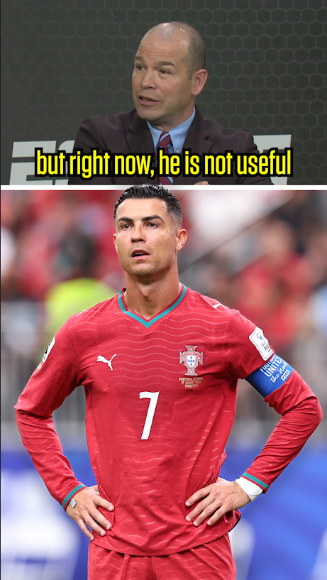 "Right now he is not useful!" Should Cristiano Ronaldo be benched in Portugal's next game? 🇵🇹