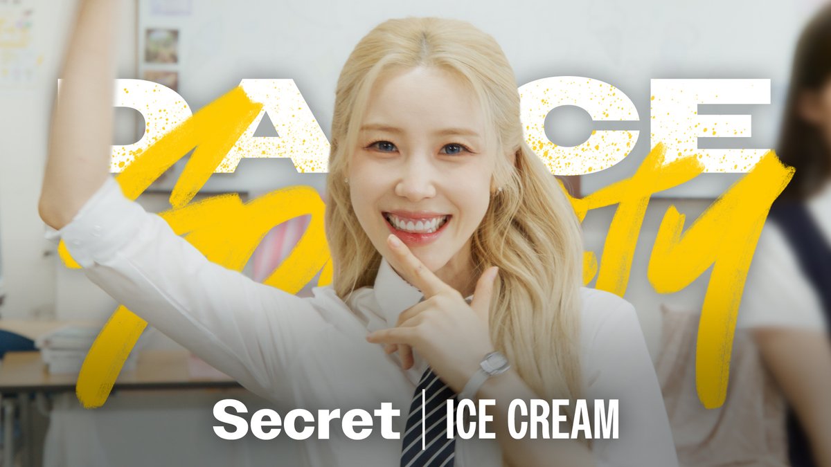 #시크릿 의 #댄스소 등장이라.. 정말 달다 달아...😝🍦 더 늦기전에 달달함 충전하러 얼른 #댄스소사이어티 보러가쟈 🩷 #Secret #아이스크림 시크릿(Secret) #DanceSociety 👉