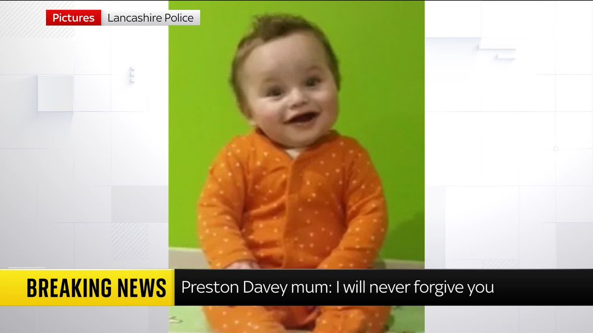 BREAKING: Victim impact statements are being read out in court for the murder of Preston Davey. The 13-month-old's biological mother told the court: 'Preston was perfect from the moment he was born' Follow this story here: 📺 Sky 501 and YouTube