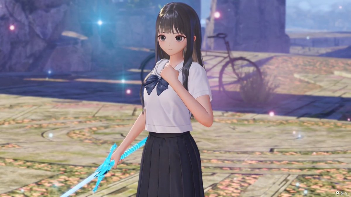 「うん。まだまだ余裕」 羽成瑠夏 (CV. #千菅春香) まだまだ！⚡