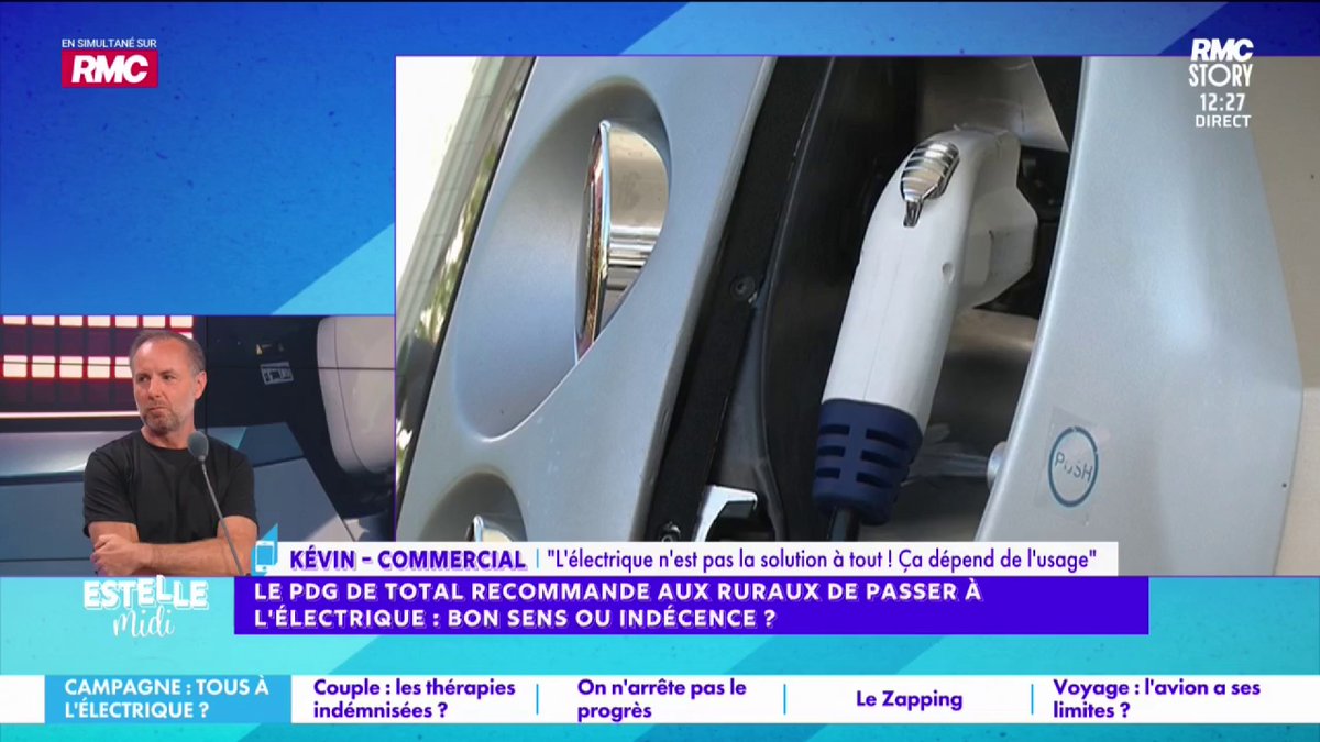 🚗 P. Pouyanné recommande aux ruraux de passer à l'électrique 📞 Kévin : "On nous balade avec l'électrique ! Le lithium et le cobalt, pour l'extraire il faut du gasoil et de l'eau ! C'est ça le prix de notre propreté ? Laisser des gamins en Afrique extraire le cobalt à mains nues"