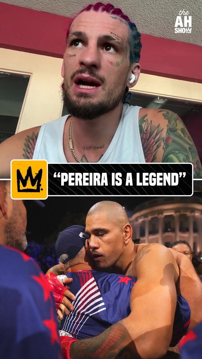 Sean O'Malley has a new level of respect for Alex Pereira after seeing how he handled himself immediately after his loss at #UFCWhiteHouse 🫡