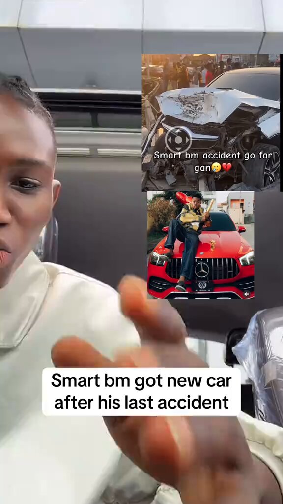 “Any TikToker that can recreate what I just did should come out. I have 3 cars, Range Rover, GLE 350 and a GLC 63S. Even with the debts after the accident, I still got a new car” —SmartBM after getting himself a new Benz