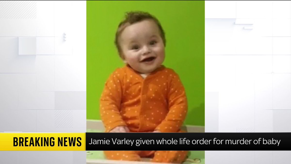 BREAKING: Teacher Jamie Varley has been sentenced to a whole life order for the murder of adopted 13-month-old son Preston Davey. Follow our live blog for the full story: 📺 Sky 501, Virgin 602, Freeview 233 and YouTube