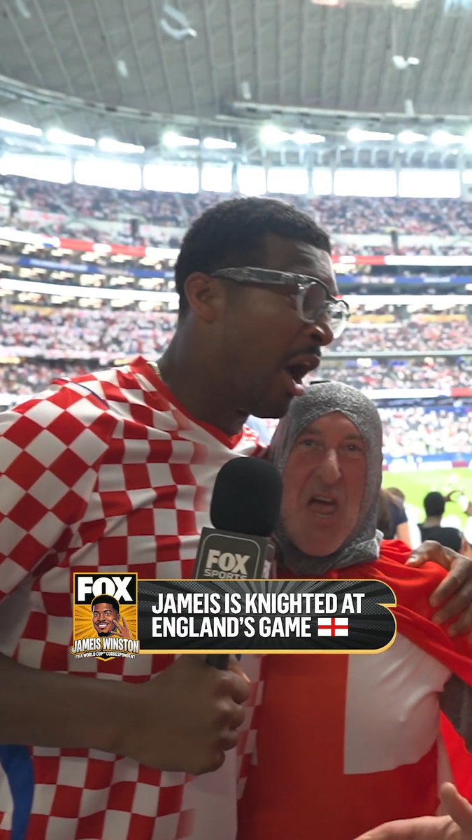 I knight you, Sir Jameis Winston #JameisOnFOX | @jaboowins