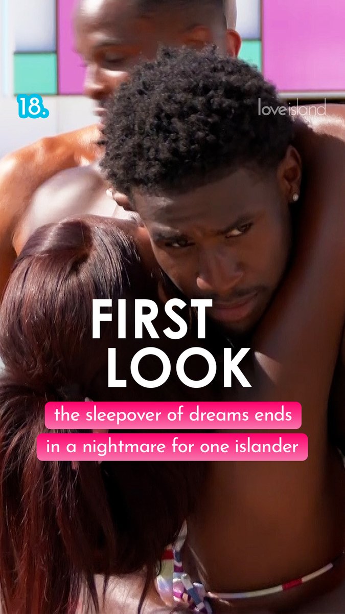 First Look: Angelista goes from blessed to stressed as she finds out that Simba wants to continue getting to know Mica 🫣 And not only that… now the Sleepover door has closed, he wants to open up the Hideaway 😬 #LoveIsland