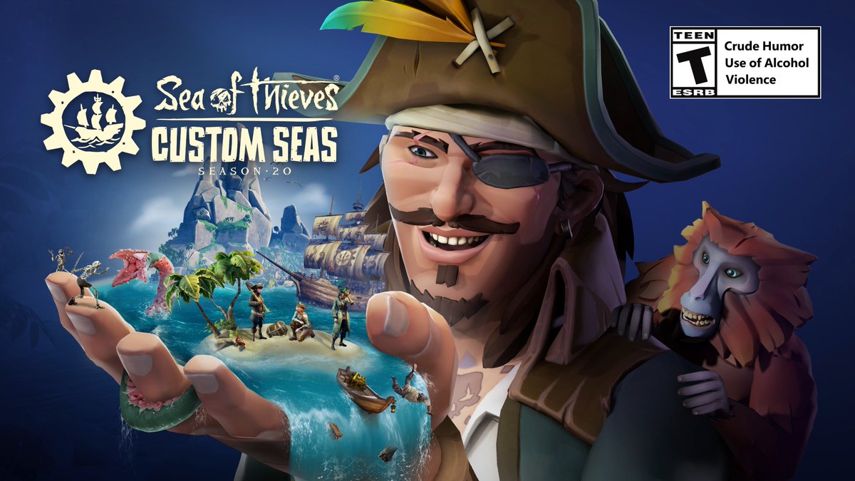 Sea of Thieves Season 20 gives you the keys to the seas! 🛠️ Custom Seas 💰 Increased Chances for Chests of Fortune ❌ World Event Raid Voyage Experiment 🗓️ Calendar of Live Events 📜 Refreshed Season Pass 📷 Learn more: